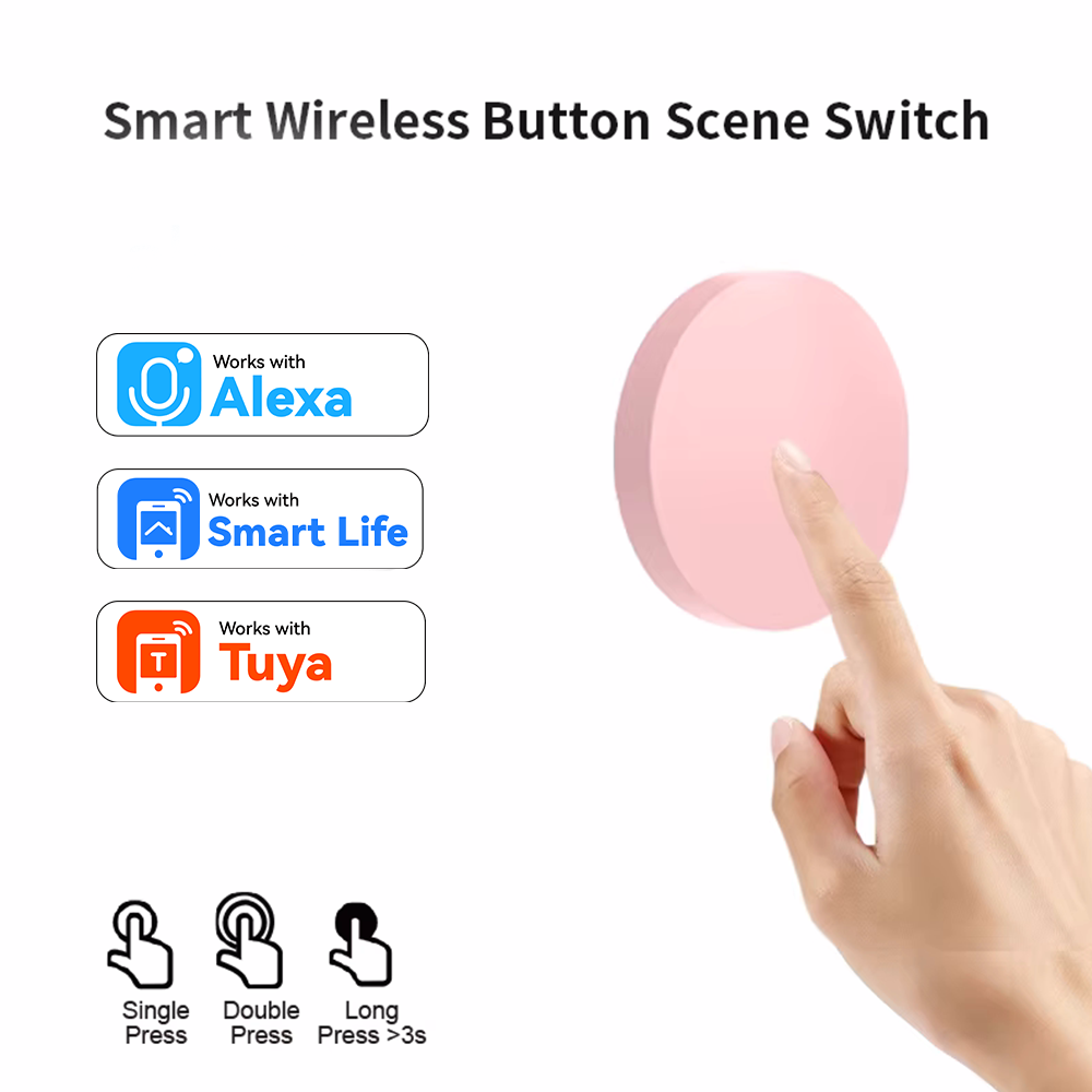 Home Office Google - Беспроводная кнопка-переключатель ZigBee Smart для Tuya