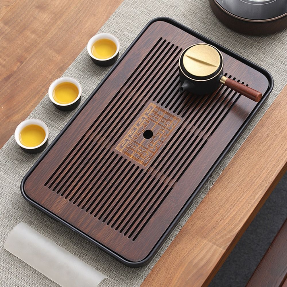 Новый бамбуковый поднос для ча – обзор и цена Desktop Organizer Bamboo