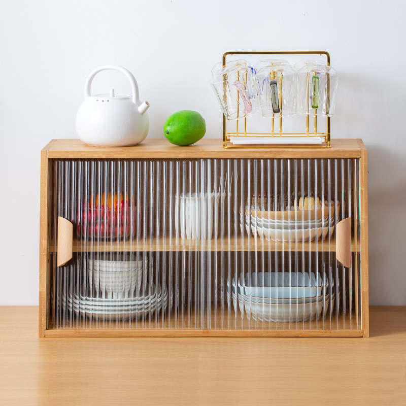 Кухонный шкаф для хранения из  – обзор и цена Desktop Organizer Bamboo