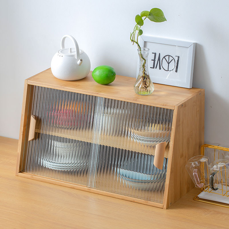 Кухонный шкаф для хранения из  – обзор и цена Desktop Organizer Bamboo