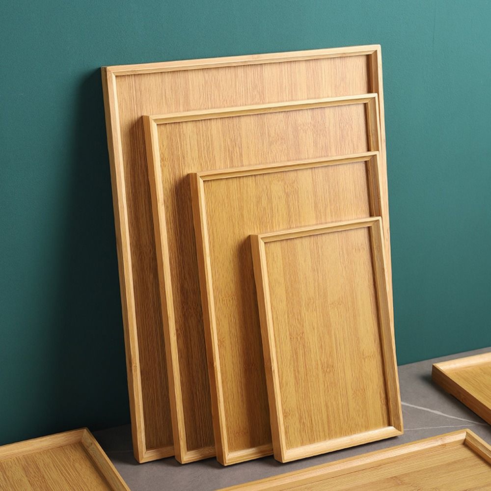 Декоративный поднос из натурал – обзор и цена Desktop Organizer Bamboo