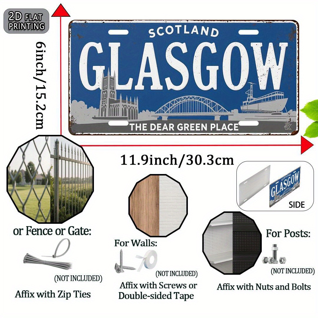 Металлическая табличка с изобр – обзор и цена Home Office In Glasgow