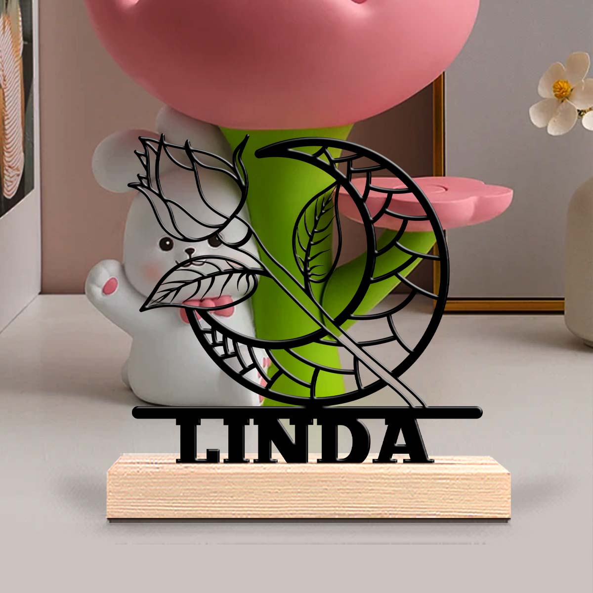 1 шт. Деревянная подставка с м – обзор и цена Home Office Gifts