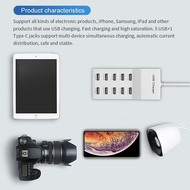 10-портовый USB-концентратор,  – обзор и цена Home Office In Uk
