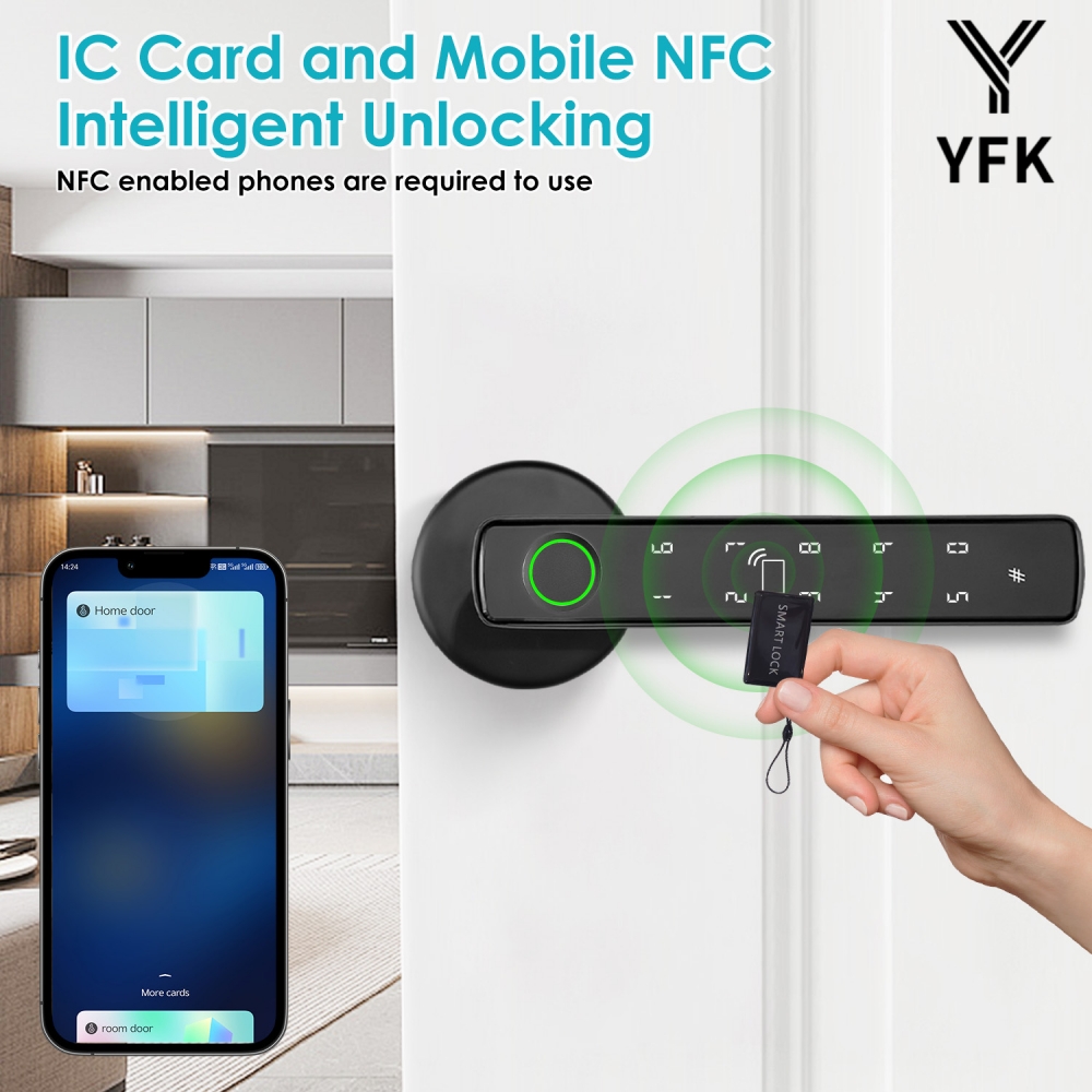 Умный дверной замок YFK Tuya 5 – обзор и цена Home Office Google