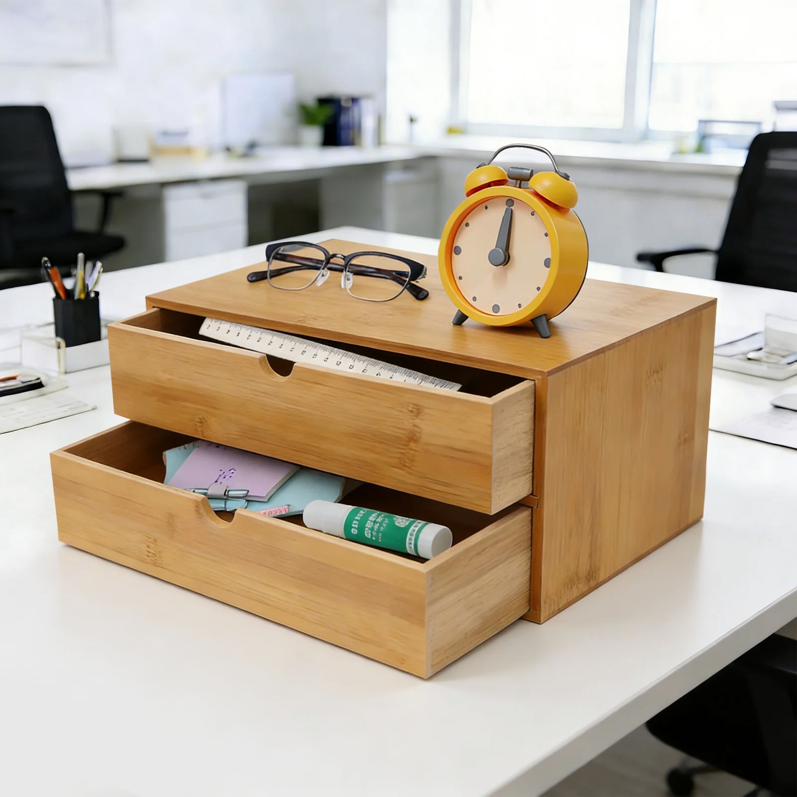 Настольный органайзер, коробка – обзор и цена Desktop Organizer Bamboo