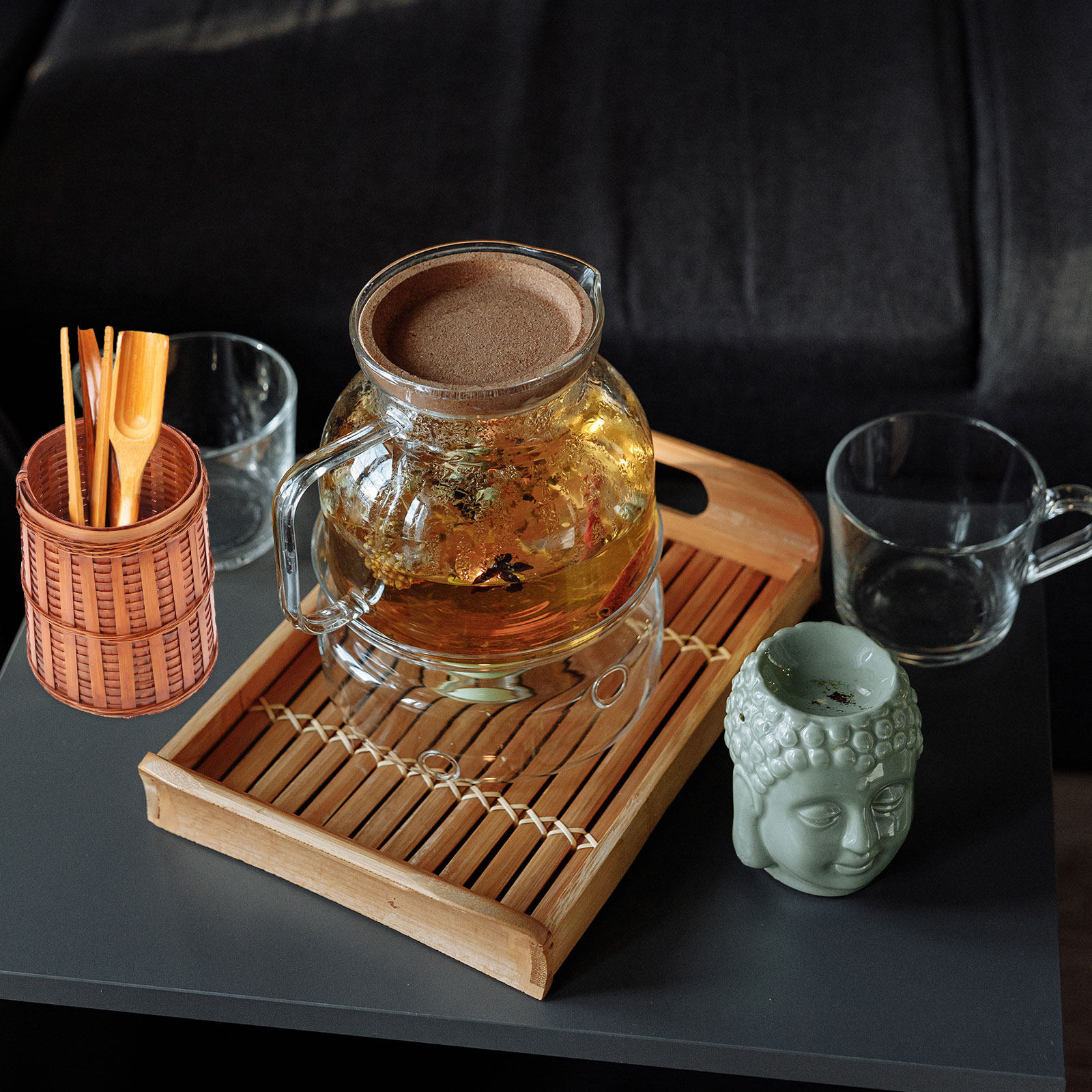 Бамбуковый настольный органайз – обзор и цена Desktop Organizer Bamboo